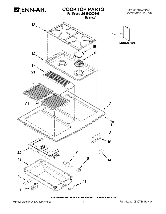 Diagram for JDS9860CDS01
