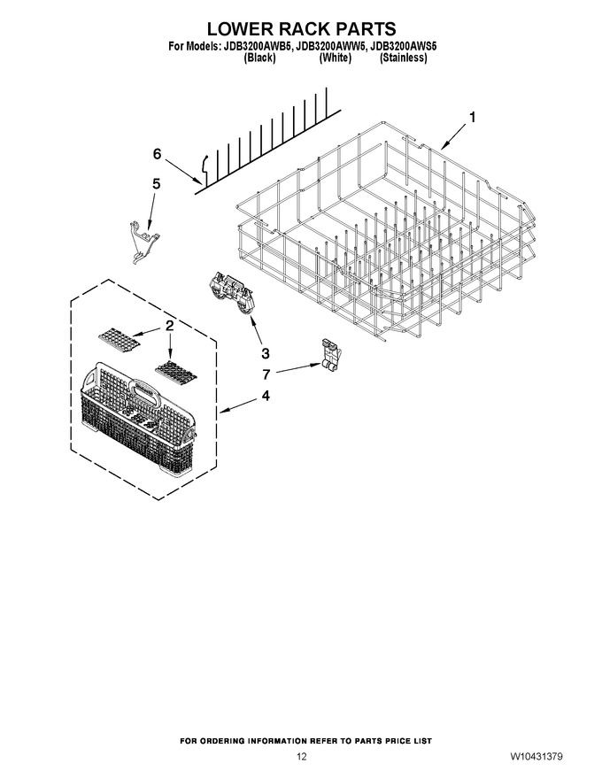 Diagram for JDB3200AWB5