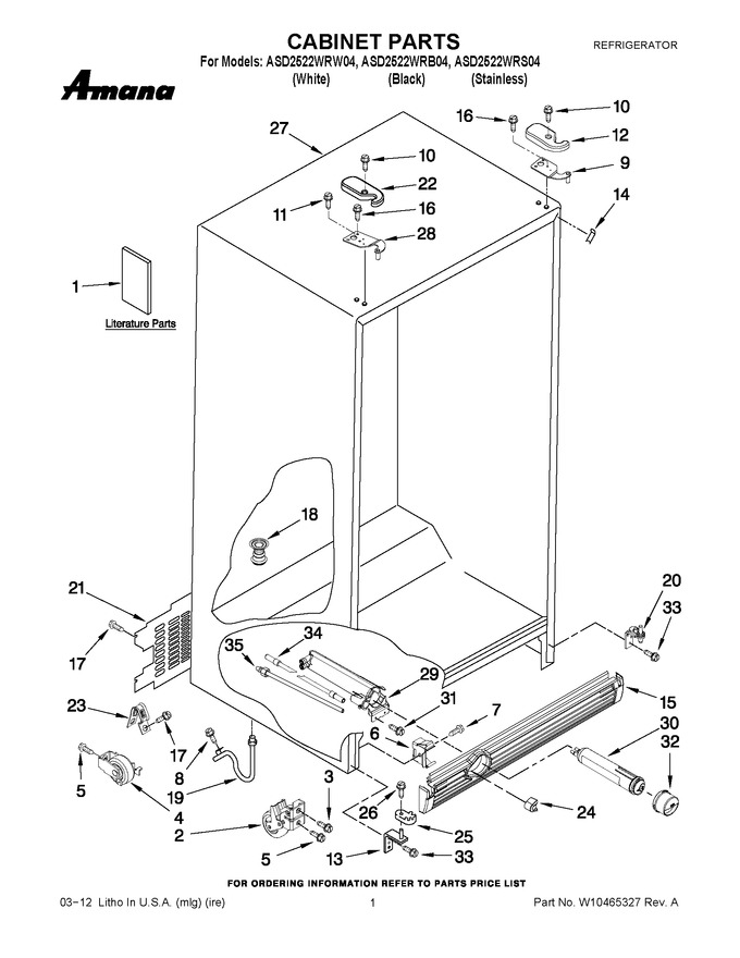 Diagram for ASD2522WRS04
