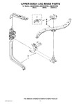 Diagram for 07 - Upper Wash And Rinse Parts