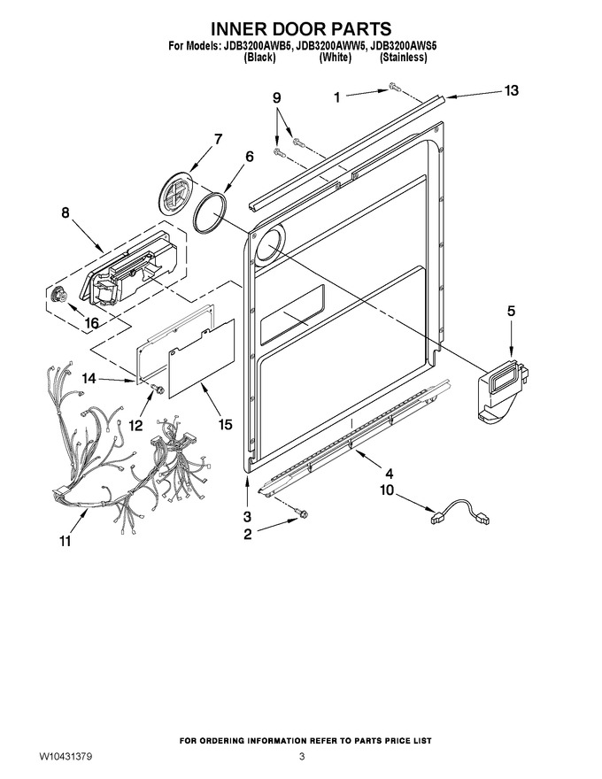 Diagram for JDB3200AWB5