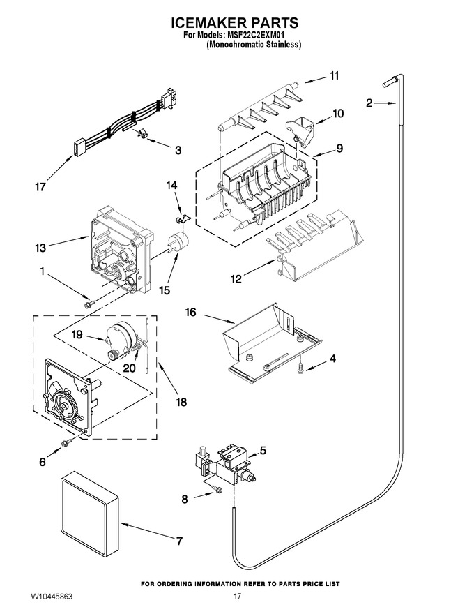 Diagram for MSF22C2EXM01
