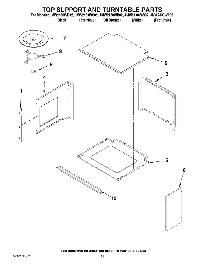 Diagram for JMW2430WS02