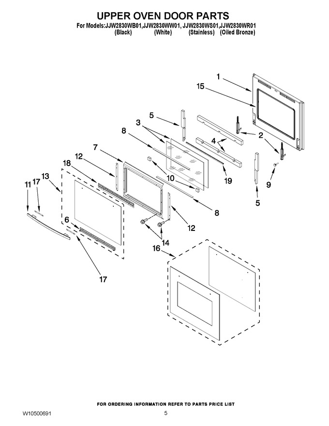 Diagram for JJW2830WS01