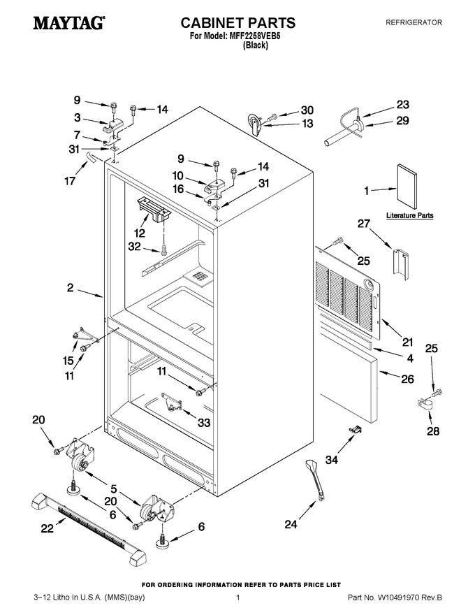 Diagram for MFF2258VEB5