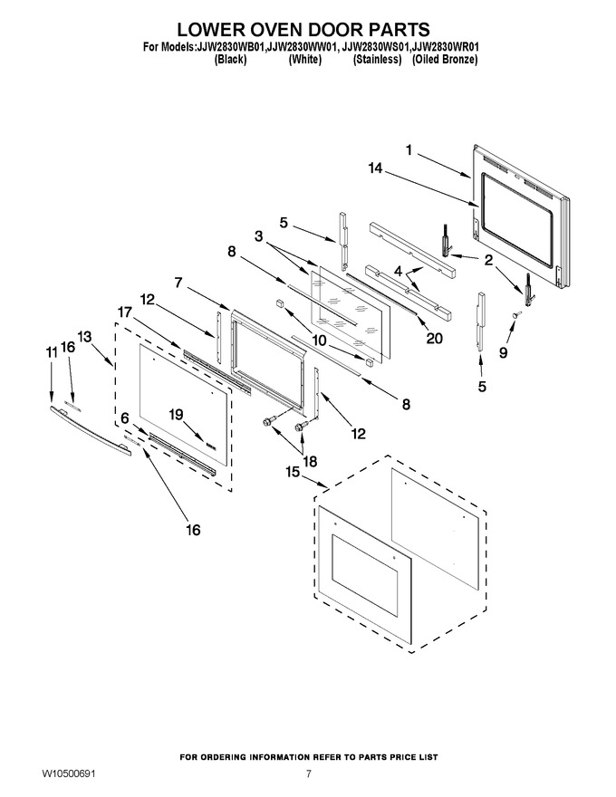 Diagram for JJW2830WR01