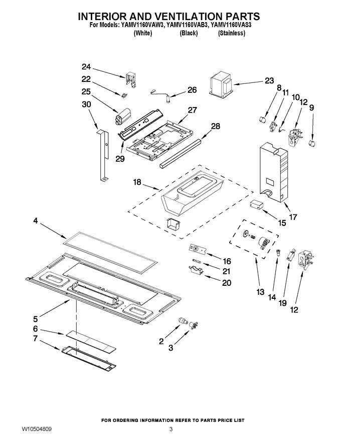 Diagram for YAMV1160VAB3
