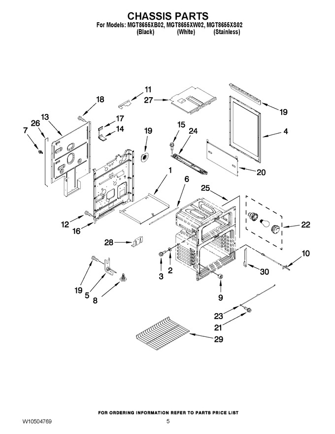 Diagram for MGT8655XW02