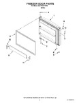Diagram for 05 - Freezer Door Parts
