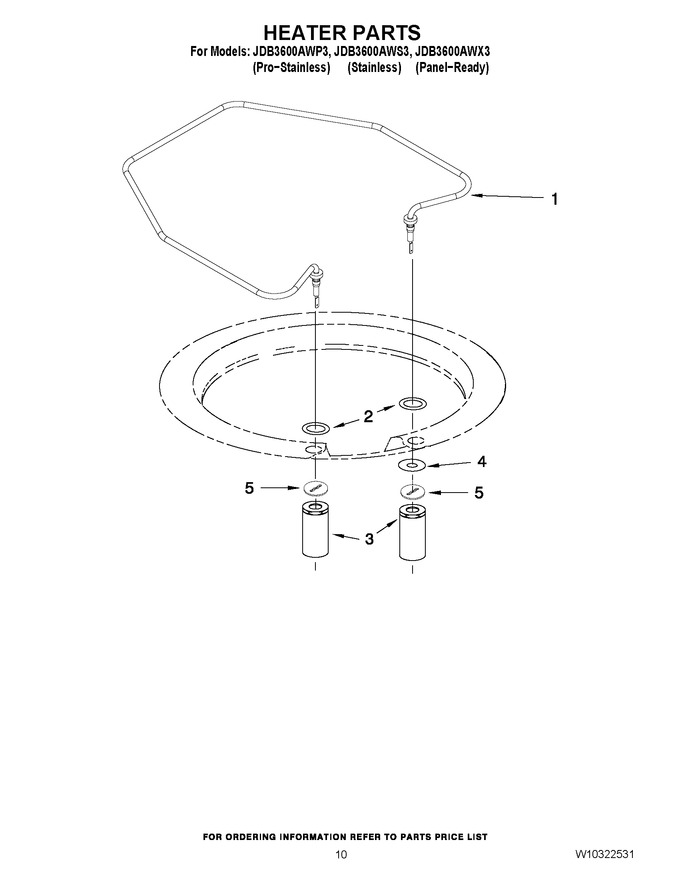 Diagram for JDB3600AWX3