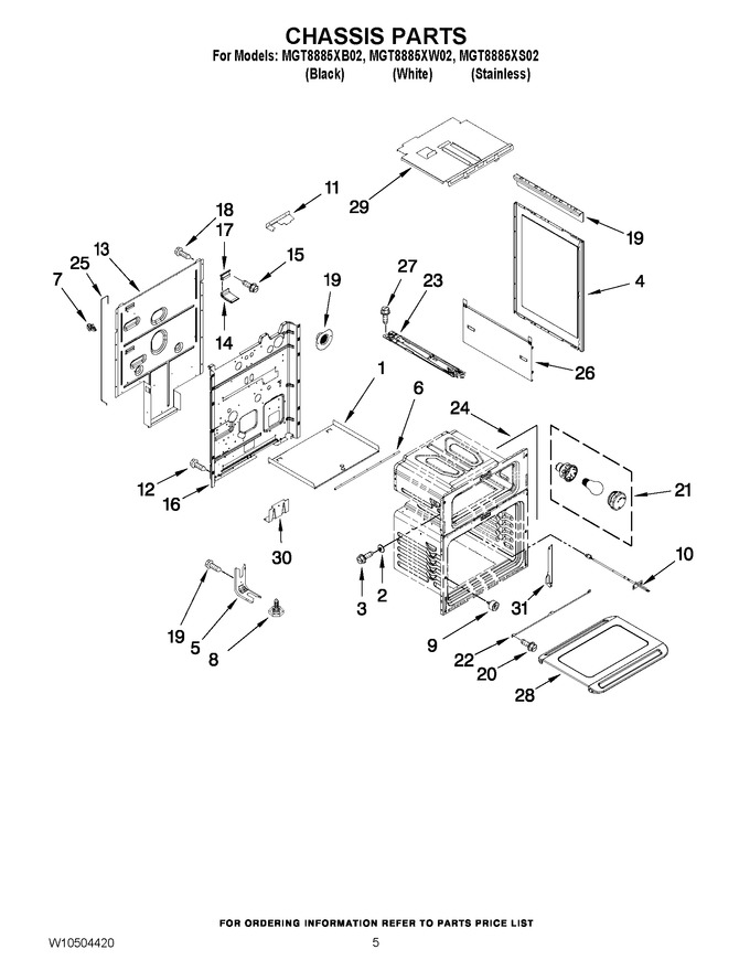 Diagram for MGT8885XS02
