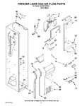 Diagram for 08 - Freezer Liner And Air Flow Parts