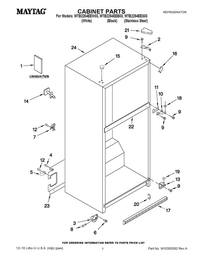 Diagram for MTB2254EEW03