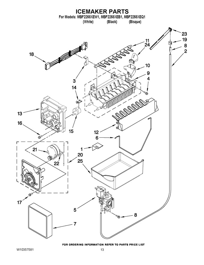 Diagram for MBF2258XEQ1