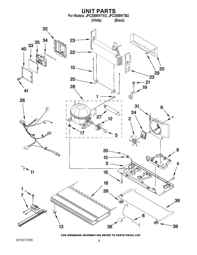 Diagram for JFC2089WTB2