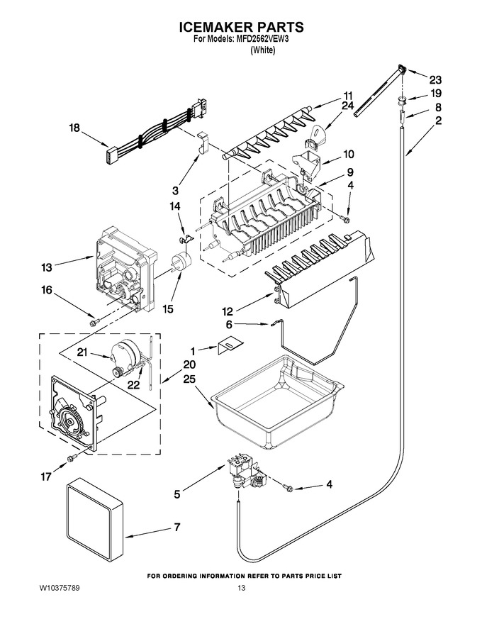 Diagram for MFD2562VEW3