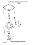 Diagram for 04 - Gearcase, Motor And Pump Parts