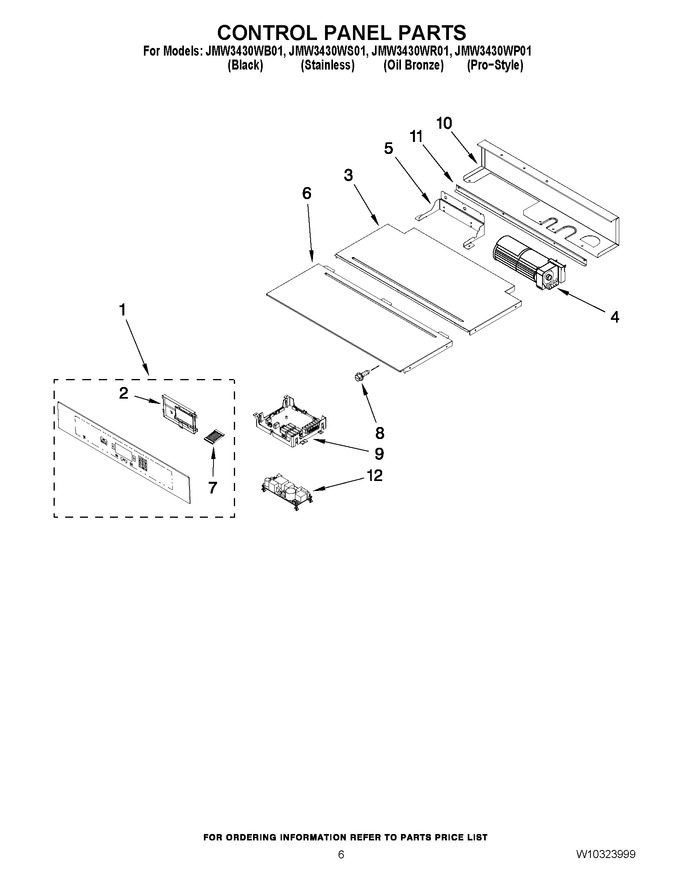 Diagram for JMW3430WP01