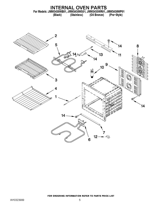 Diagram for JMW3430WP01