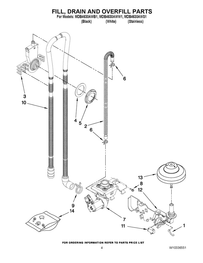 Diagram for MDB4630AWW1