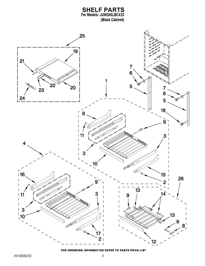Diagram for JUW248LBCX23