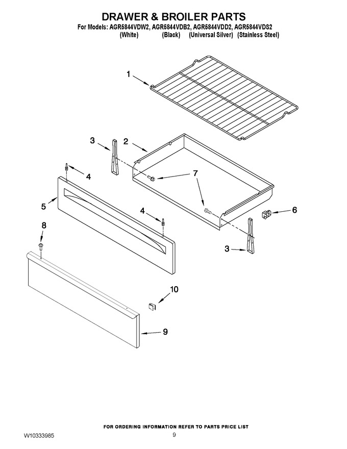 Diagram for AGR5844VDW2
