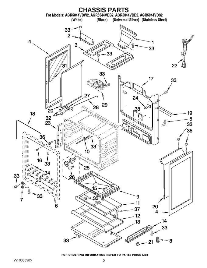 Diagram for AGR5844VDS2