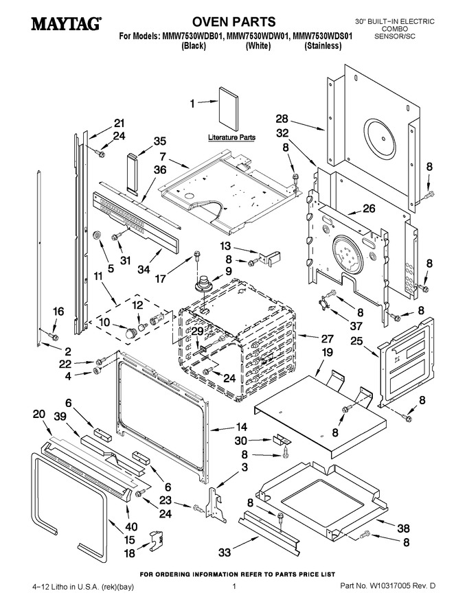 Diagram for MMW7530WDB01