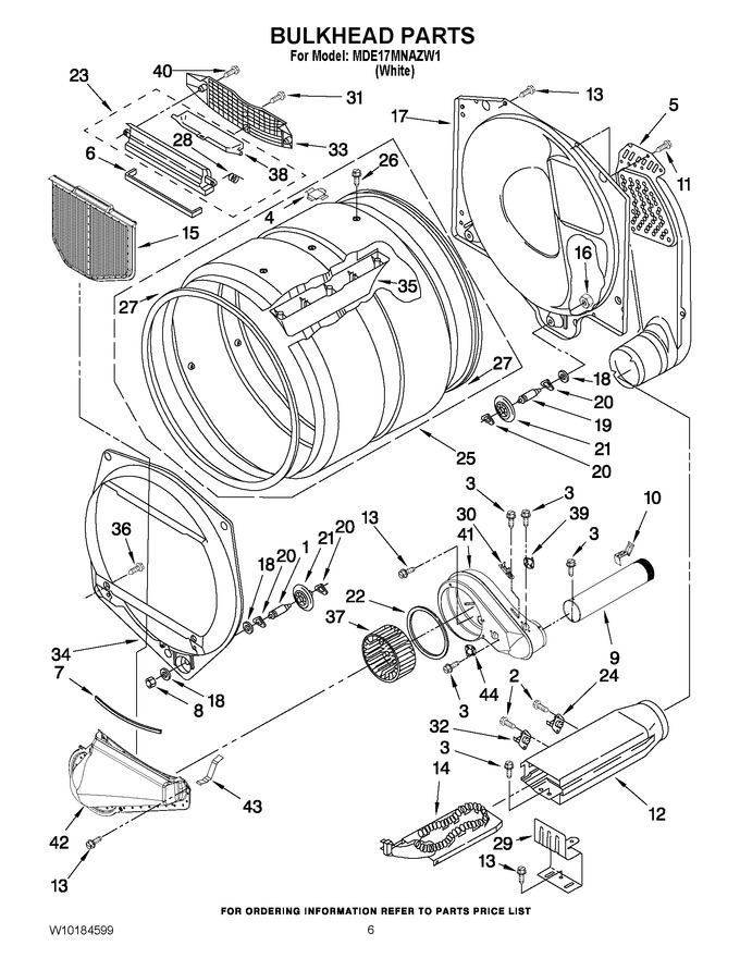 Diagram for MDE17MNAZW1