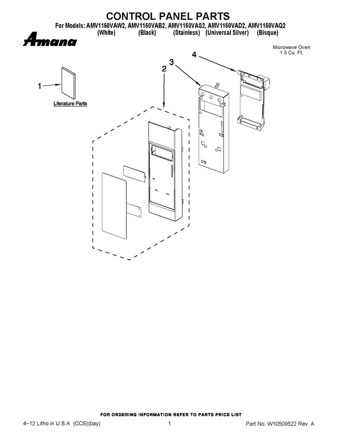 Diagram for AMV1150VAB2
