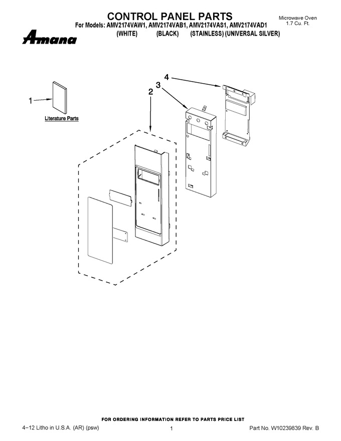 Diagram for AMV2174VAW1