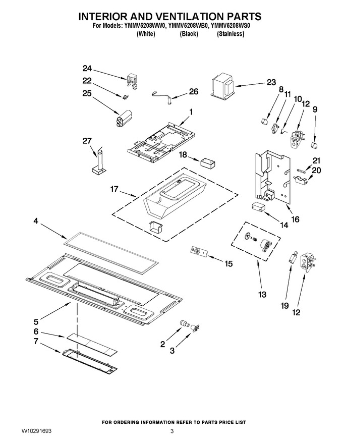 Diagram for YMMV5208WB0