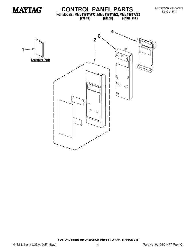Diagram for MMV1164WW2