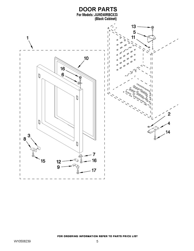 Diagram for JUW248RBCX23