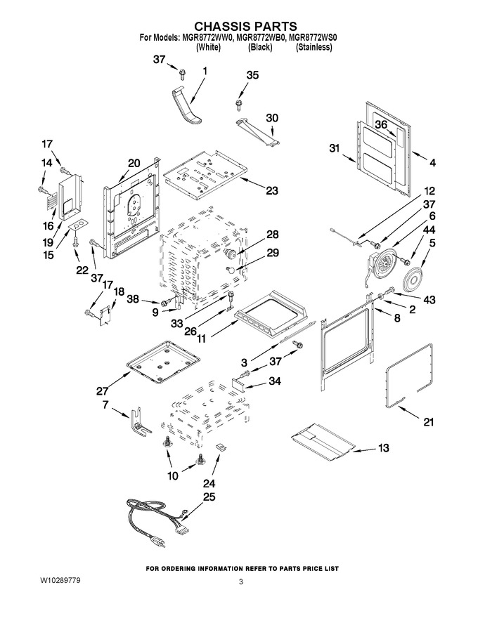 Diagram for MGR8772WB0
