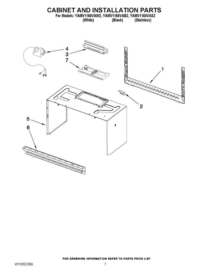 Diagram for YAMV1160VAW2