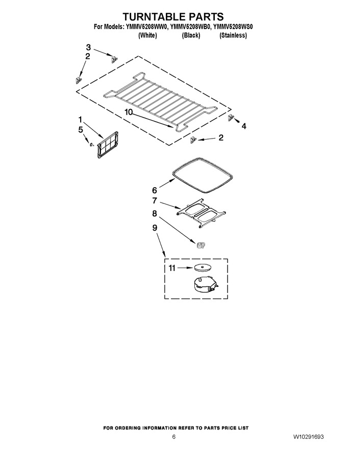Diagram for YMMV5208WW0