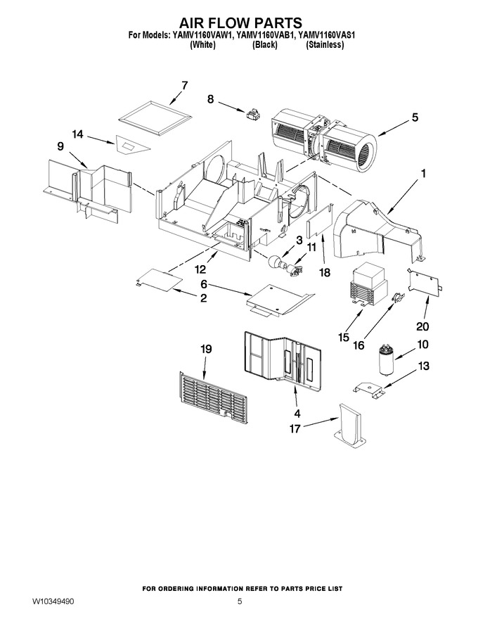 Diagram for YAMV1160VAS1