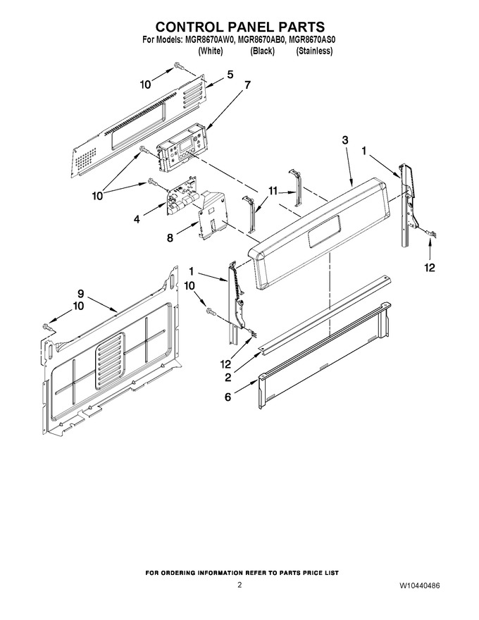 Diagram for MGR8670AS0