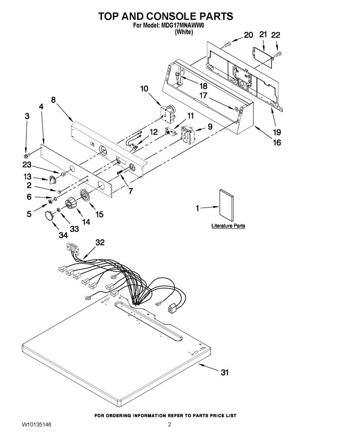 Diagram for MDG17MNAWW0