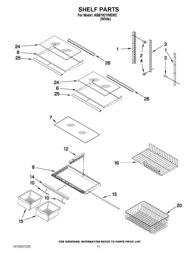 Diagram for ABB1921WEW2