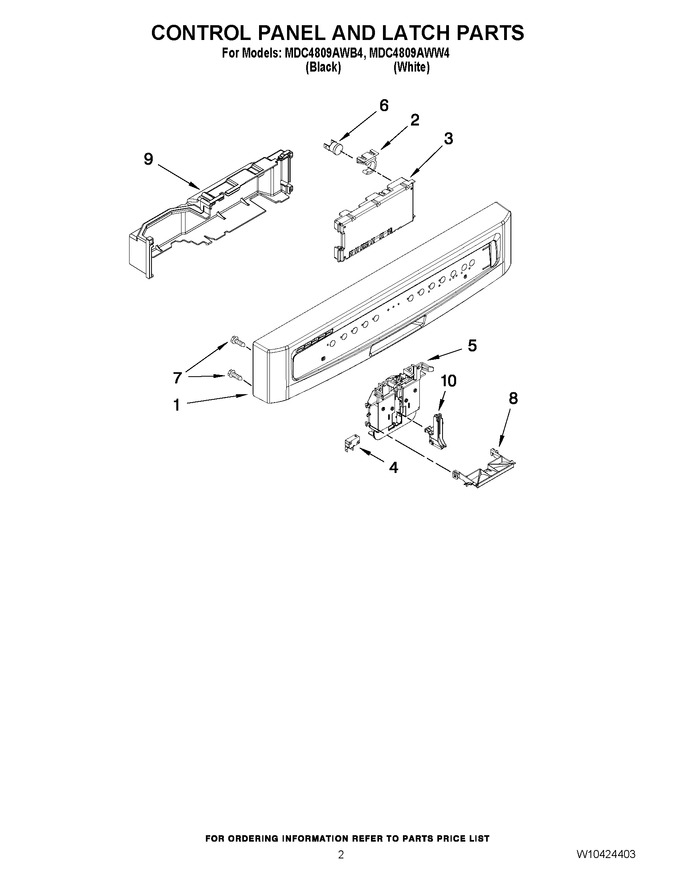 Diagram for MDC4809AWW4