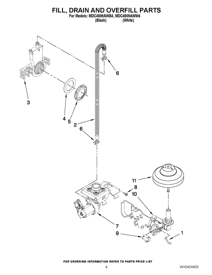 Diagram for MDC4809AWW4