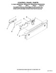 Diagram for 02 - Control Panel Parts