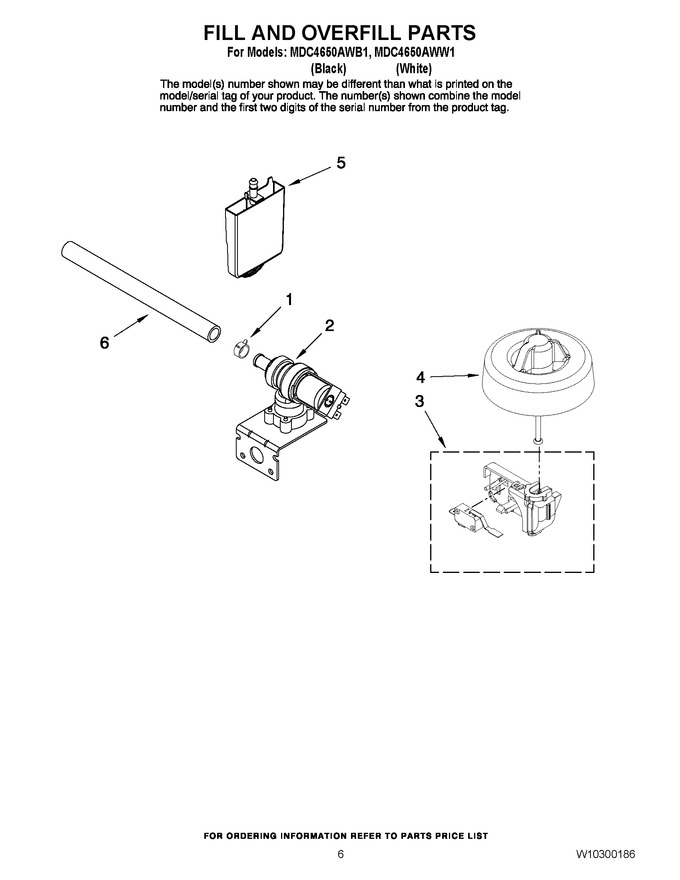 Diagram for MDC4650AWW1