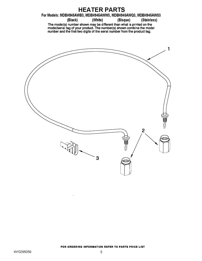 Diagram for MDBH945AWW3
