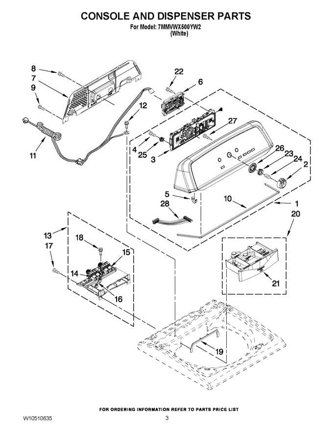 Diagram for 7MMVWX500YW2