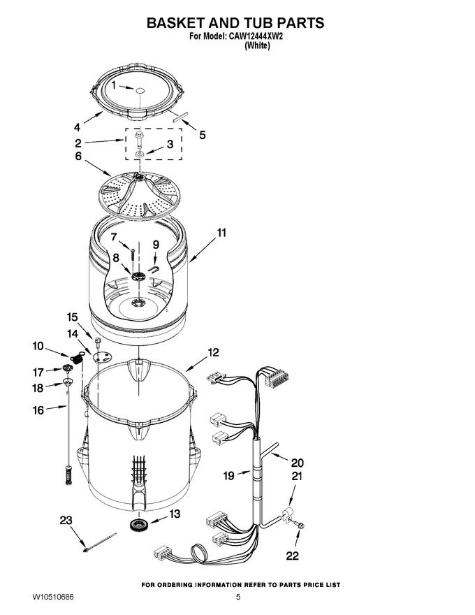 Diagram for CAW12444XW2