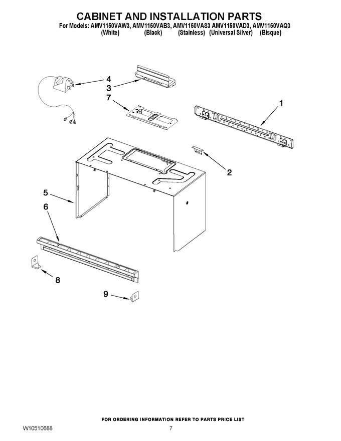 Diagram for AMV1150VAS3