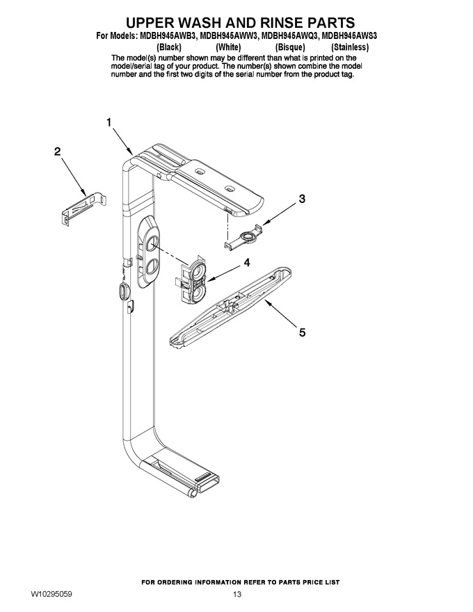 Diagram for MDBH945AWS3